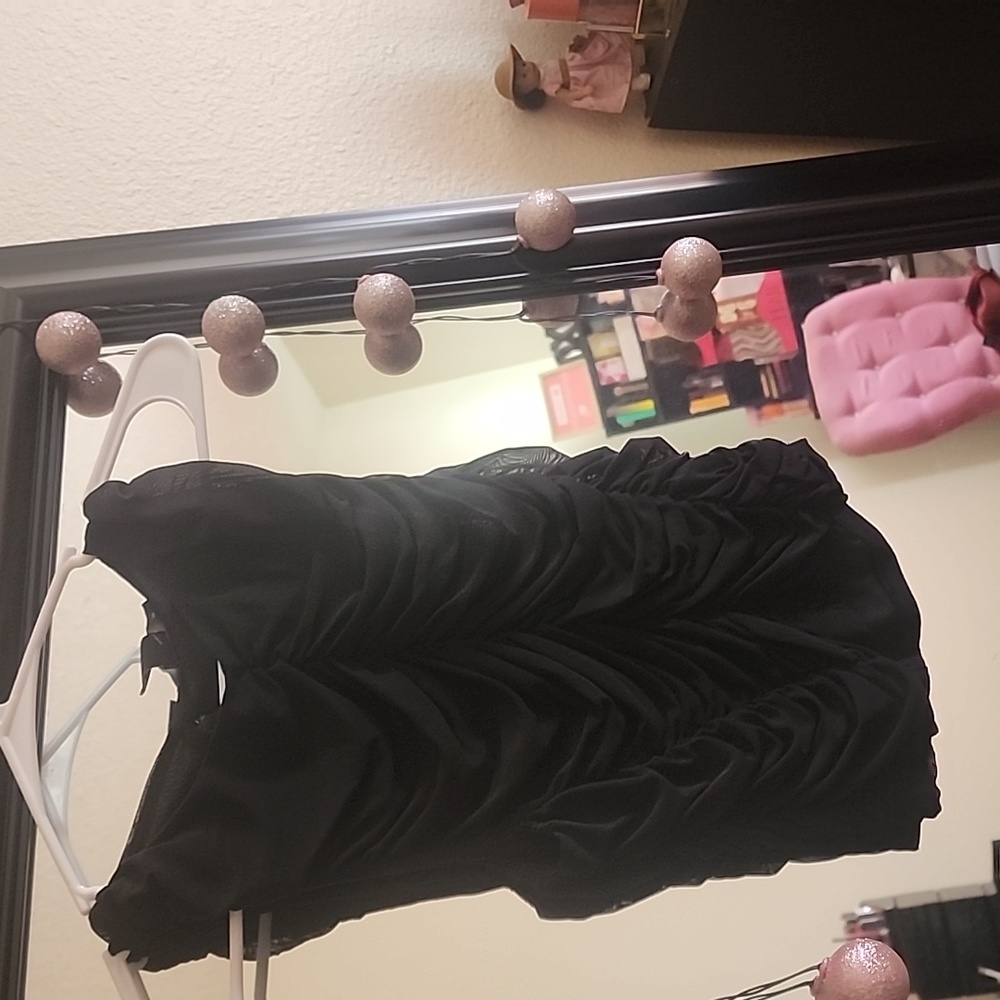 Dressy ruffled top